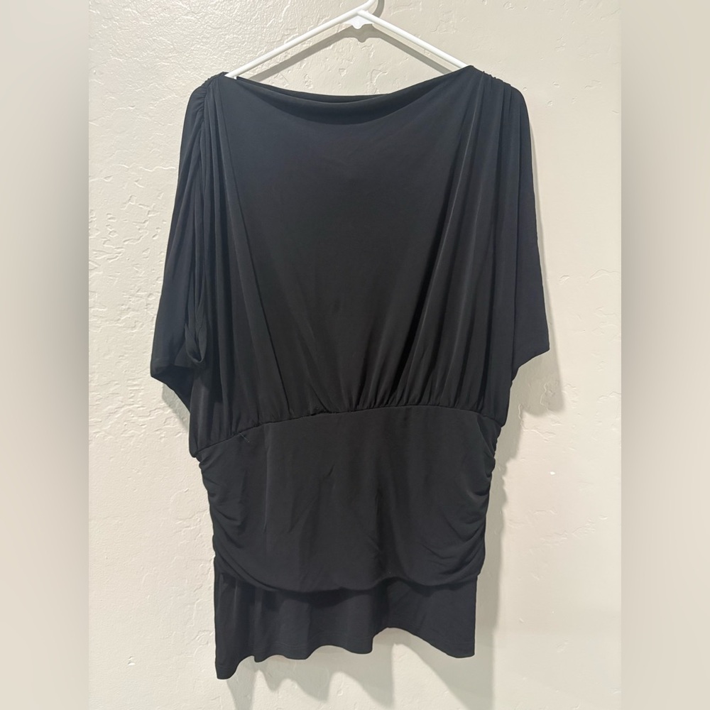 Mixit Black Short Sleeve Blouse